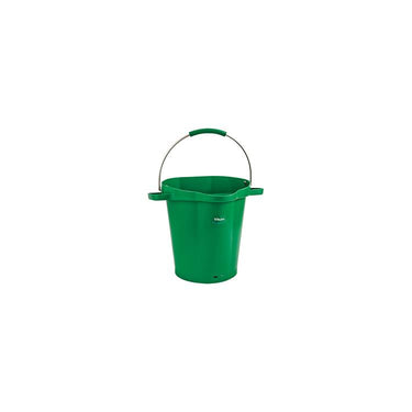 Pail,5 gal.,PP/SS,Green - Model 56922